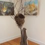 The Related by Lucas Sylvester, Big Sur Soapstone with Bird's Nest "Nature is where you find it."  $850.